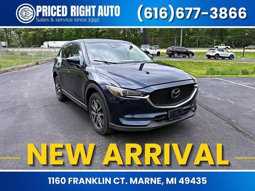 Deep Crystal Blue Mica 2018 Mazda CX-5 Grand Touring