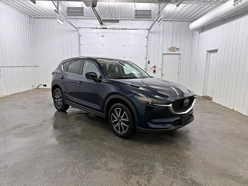 Deep Crystal Blue Mica 2018 Mazda CX-5 Grand Touring