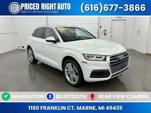 Ibis White 2018 Audi Q5 2.0T Tech Premium