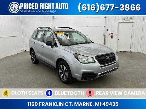 Ice Silver Metallic 2018 Subaru Forester 2.5i