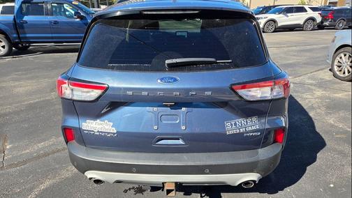 Blue Metallic 2020 Ford Escape Titanium