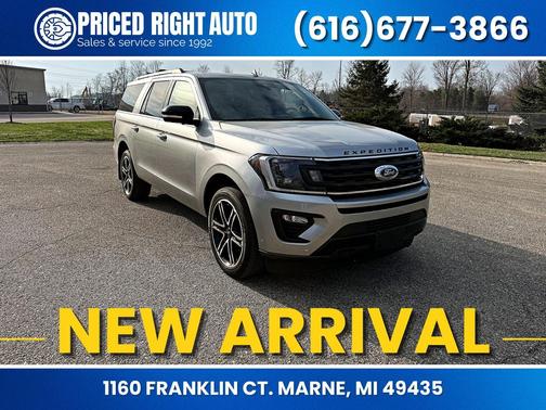 Iconic Silver Metallic 2021 Ford Expedition Max Limited