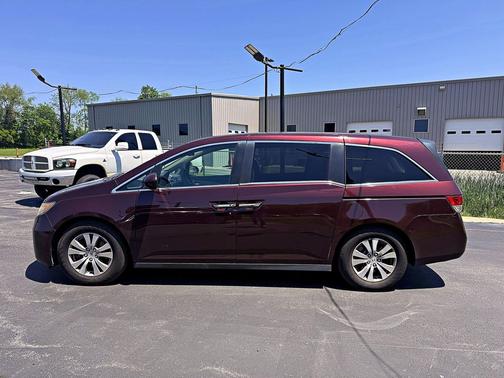 Dark Cherry Pearl 2015 Honda Odyssey EX-L