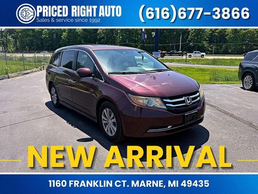 Dark Cherry Pearl 2015 Honda Odyssey EX-L