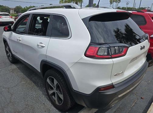 Bright White Clearcoat 2019 Jeep Cherokee Limited