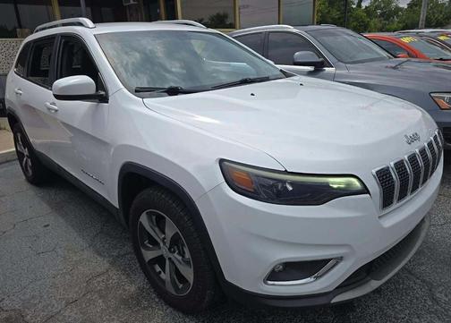 Bright White Clearcoat 2019 Jeep Cherokee Limited