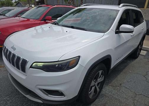 Bright White Clearcoat 2019 Jeep Cherokee Limited