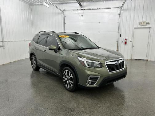 Jasper Green 2021 Subaru Forester Limited