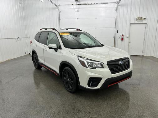 Crystal White Pearl 2020 Subaru Forester Sport