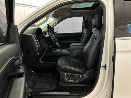 White Platinum Tri-Coat 2018 Ford Expedition Max Platinum