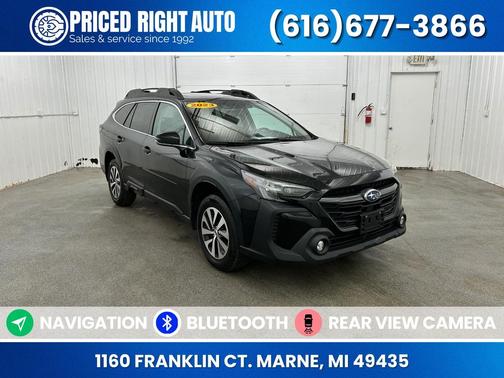 Crystal Black Silica 2023 Subaru Outback Premium