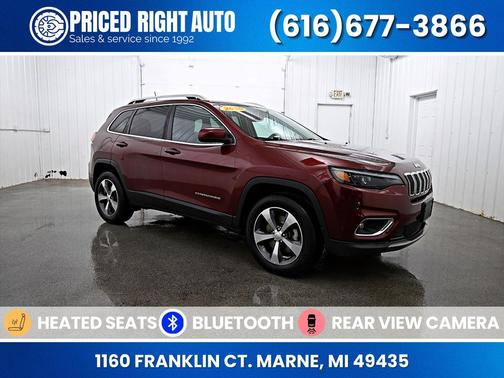 Velvet Red Pearlcoat 2020 Jeep Cherokee Limited