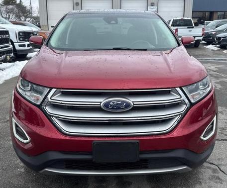 Ruby Red Metallic 2018 Ford Edge SEL
