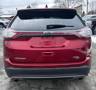 Ruby Red Metallic 2018 Ford Edge SEL