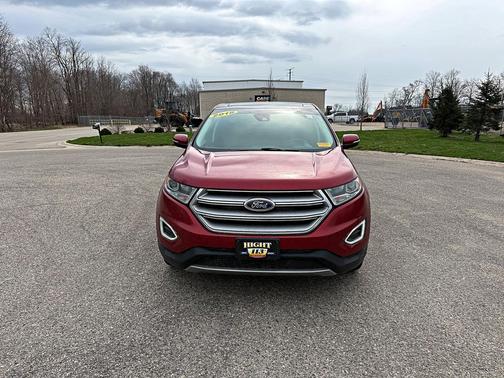 Ruby Red Metallic 2018 Ford Edge SEL