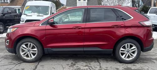 Ruby Red Metallic 2018 Ford Edge SEL
