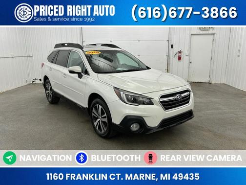 Crystal White Pearl 2019 Subaru Outback 3.6R Limited