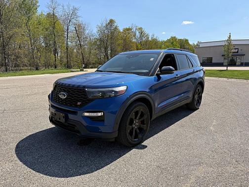 Atlas Blue Metallic 2020 Ford Explorer ST