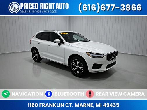 Crystal White 2018 Volvo XC60 T6 R-Design