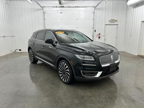 Agate Black 2019 Lincoln Nautilus Black Label