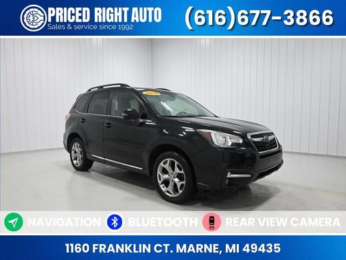 Crystal Black Silica 2018 Subaru Forester 2.5i Touring