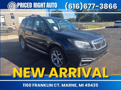 Crystal Black Silica 2018 Subaru Forester 2.5i Touring