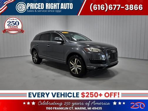Daytona Gray Pearl Effect 2015 Audi Q7 3.0 TDI Premium Plus