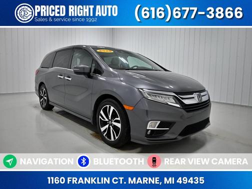 Gray 2020 Honda Odyssey Elite