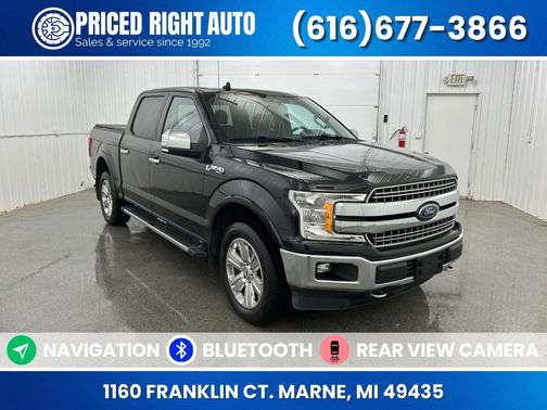 Agate Black Metallic 2020 Ford F-150 Lariat
