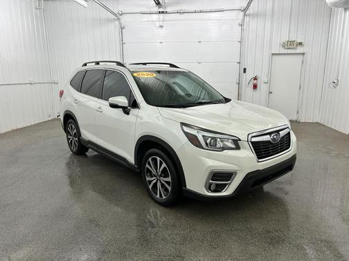 Crystal White Pearl 2020 Subaru Forester Limited