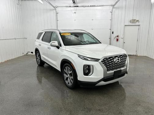 Hyper White 2021 Hyundai PALISADE SEL