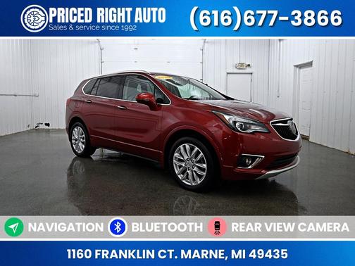Chili Red 2020 Buick Envision AWD Premium II
