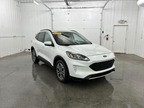 Oxford White 2021 Ford Escape SEL