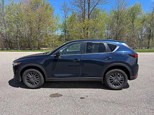 Deep Crystal Blue Mica 2020 Mazda CX-5 Touring