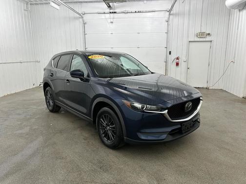 Deep Crystal Blue Mica 2020 Mazda CX-5 Touring