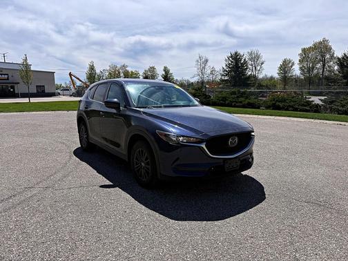 Deep Crystal Blue Mica 2020 Mazda CX-5 Touring