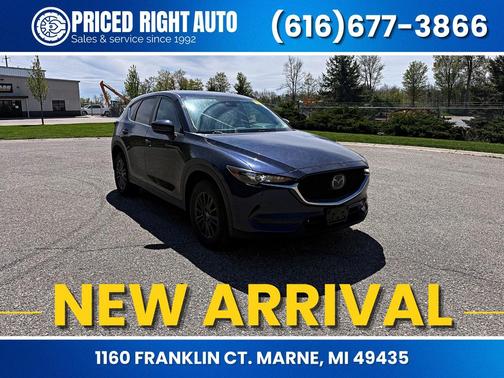 Deep Crystal Blue Mica 2020 Mazda CX-5 Touring