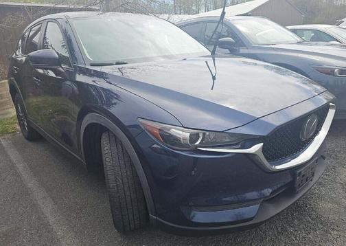 Deep Crystal Blue Mica 2020 Mazda CX-5 Touring
