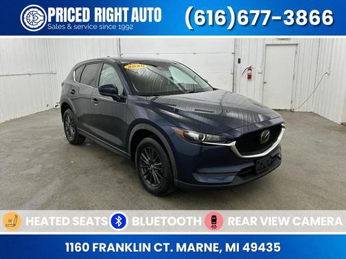 Deep Crystal Blue Mica 2020 Mazda CX-5 Touring