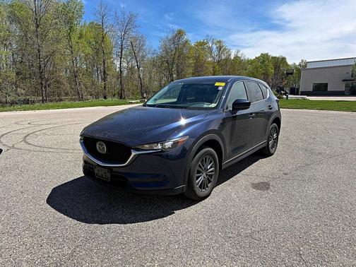 Deep Crystal Blue Mica 2020 Mazda CX-5 Touring
