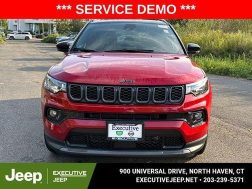 Red 2025 Jeep Compass Limited
