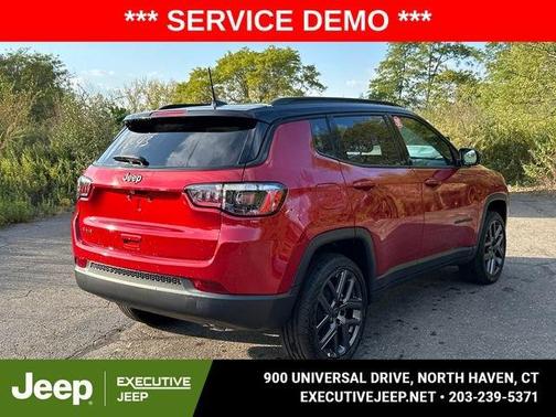 Red 2025 Jeep Compass Limited