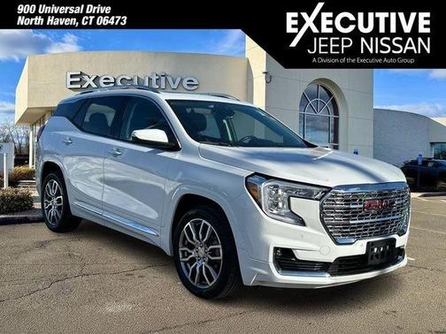 White 2022 GMC Terrain Denali SUV