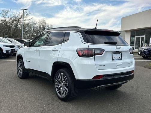 White 2023 Jeep Compass Limited