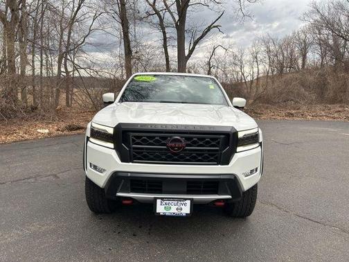 Glacier White 2023 Nissan Frontier PRO-4X