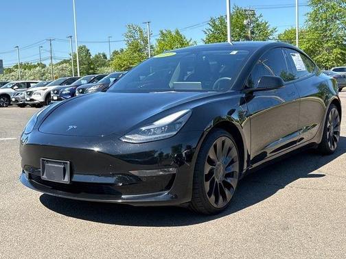 Black 2022 Tesla Model 3 Performance