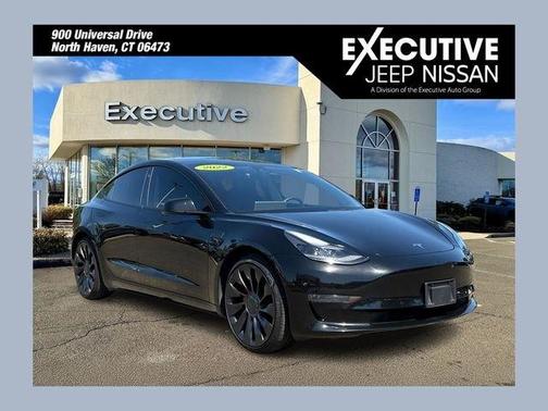Black 2022 Tesla Model 3 Performance