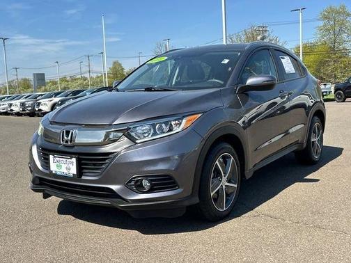 Gray 2022 Honda HR-V EX