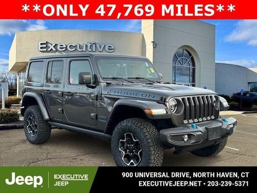 Gray 2022 Jeep Wrangler Unlimited 4xe Rubicon SUV