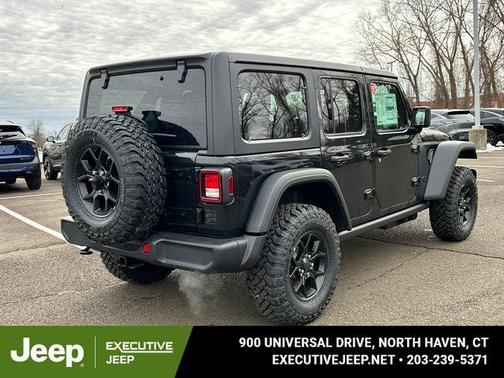 Black 2026 Jeep Wrangler Sport